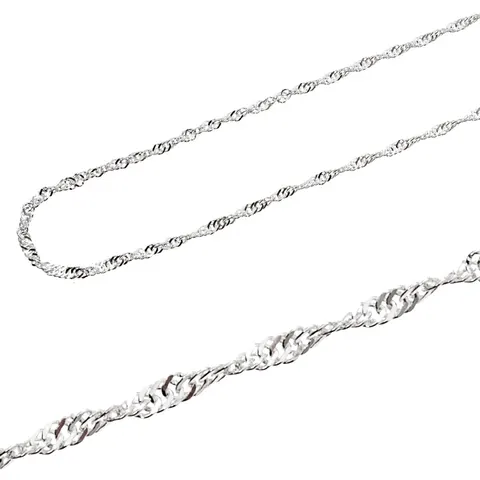 Łańcuszek srebrny pr.925 Singapur 50cm/1,6g/1,5 mm