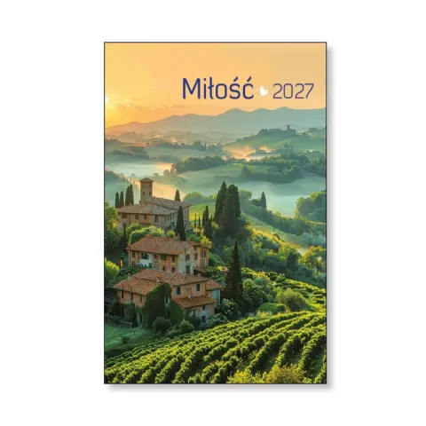 Kalendarz 2027 kieszonkowy Miłość- widok