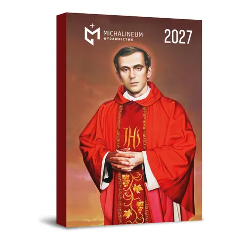 Kalendarzyk Kieszonkowy 2027 Błogosławiony Jerzy Popiełuszko