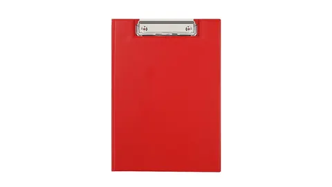 Teczka A5 Clipboard PVC czerwony BIURFOL KH-03-04