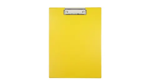 Deska A4 Clipboard PVC żółta BIURFOL KH-01-08