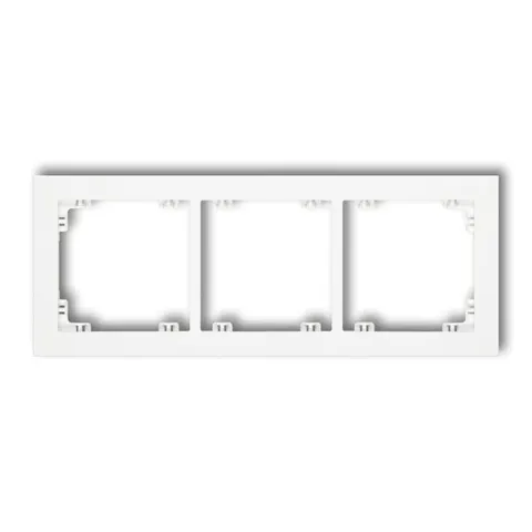 Karlik Deco Ramka potrójna biały - DR-3