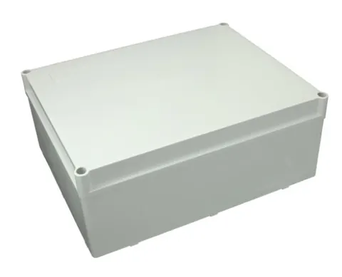 Puszka n/t hermetyczna 300x220x120 bez dławików IP65 szara S-BOX 616