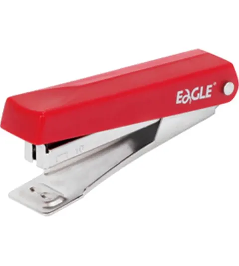 Zszywacz EAGLE 1001BDS czerwony 8 kartek zszywki 10