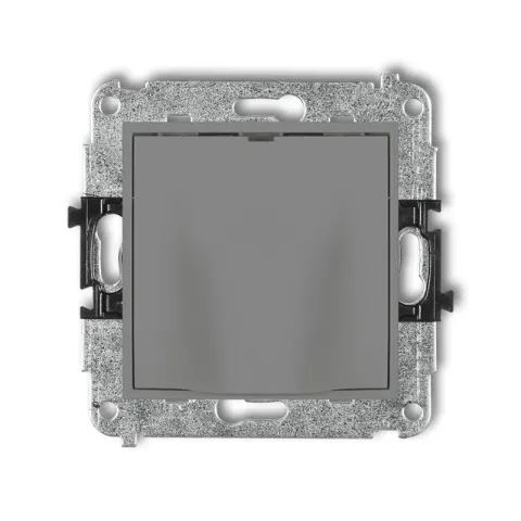 KARLIK MINI wypust kablowy szary mat 27MWPK