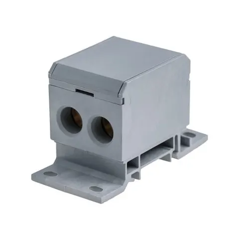 Blok rozdzielczy 160A 1P 2x6-70 szary - E.4093/SZ