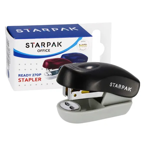 Zszywacz 8k 24/6 26/6 czarny STARPAK 439783