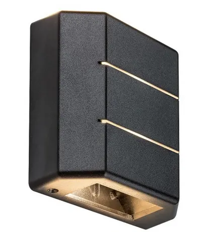 Kinkiet elewacyjny ścienny LED LIPPA 6W czarny - Rabalux 7319