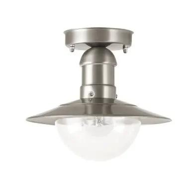 Oprawa sufitowa Oslo E27 1x60W stal nierdzewna