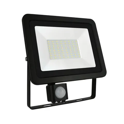 Naświetlacz NOCTIS LUX 2 50W barwa ciepła czarny czujnik ruchu