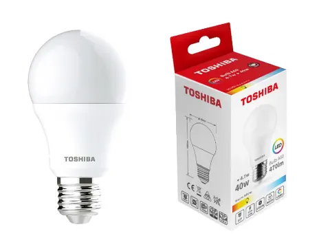 Żarówka LED E27 A60 4,7W neutralna biała (nw) - Toshiba 00168797