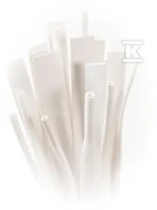 Rurka termokurczliwa 19,0/9,5 biała 1m