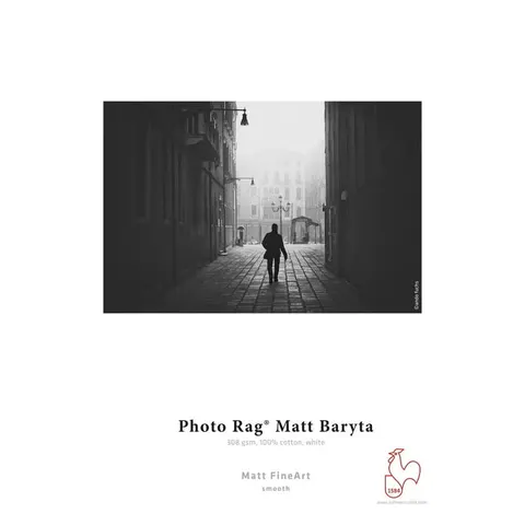 Papier HAHNEMUHLE Photo Rag Matt Baryta 308 g/m2 - A2, 25 arkuszy