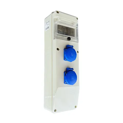 Rozdzielnica R-BOX SLIM 6S 2x250V - Pawbol B.SLIM-6S-4
