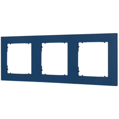 Karlik MINI Ramka potrójna navy blue – 64MR-3