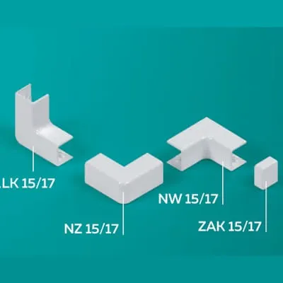 Narożnik wewnętrzny NW 15/17 biały – 111358