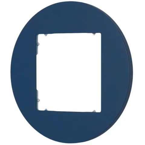 Karlik MINI Ramka pojedyncza okrągła navy blue – 64MRTO-1