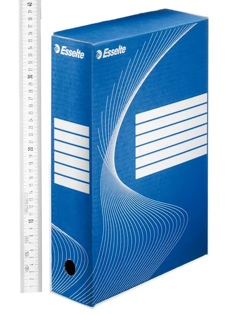 Pudło archiwizacyjne Standard, 80 mm, niebieski ESSELTE 128411