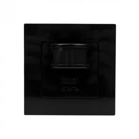 Czujnik ruchu 160 stopni IP20 400W PIR czarny - EC61074