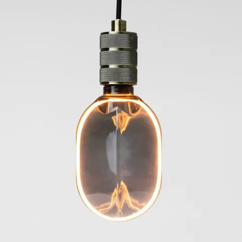 Żarówka LED dymiona E27 4W fi 100 WW 1800K owal - SZ61038