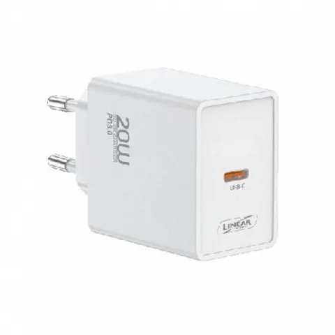 Ładowarka sieciowa USB C 20W biała - Linear FZ20