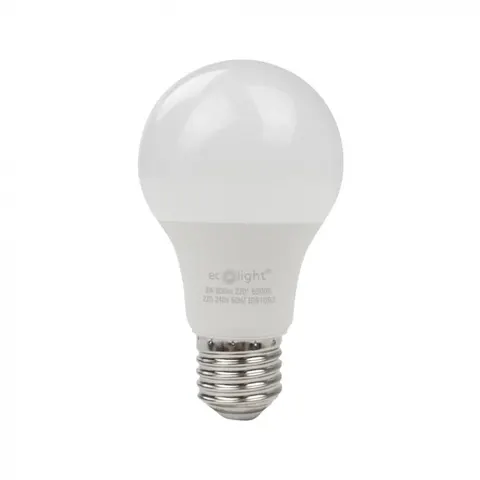 Żarówka LED E27 GLS 9W zimna biała - EC61093