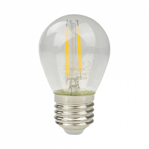 Żarówka LED kulka E27 2W ciepła biała - EC61249