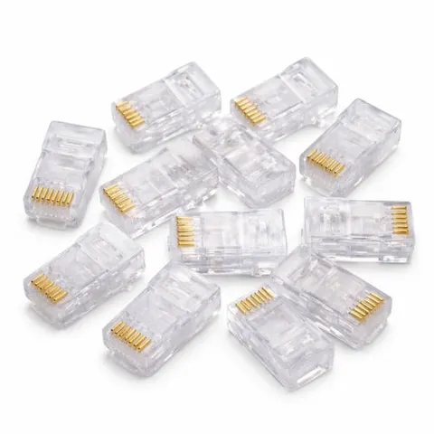 Wtyk telefoniczny modularny 8p8c kat 5e 10szt.