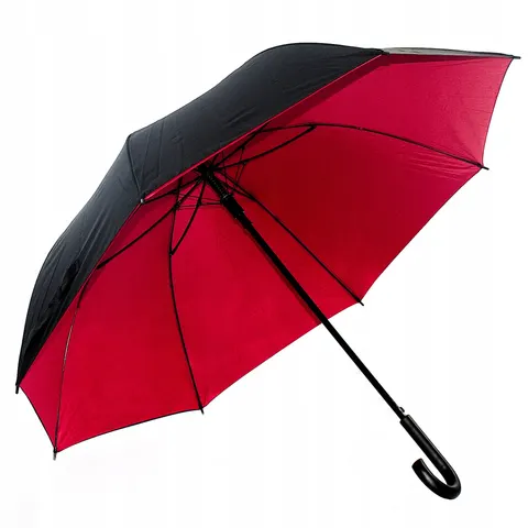 Czarna parasolka czarny parasol średnica 125 cm Captain Mike®