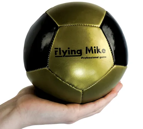 Minipiłka do zabawy Flying Mike futsal dla dzieci 14 cm