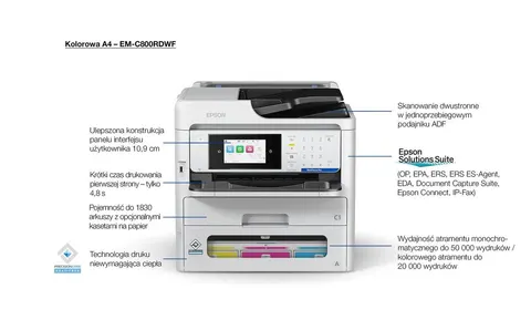 Tusz Epson T11N2 XL C - niebieski