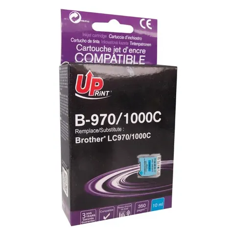 Tusz UPRINT zamiennik Brother LC-1000C - cyan, 10 ml