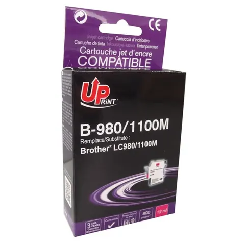 Tusz UPRINT zamiennik Brother LC-980M - magenta, 12 ml