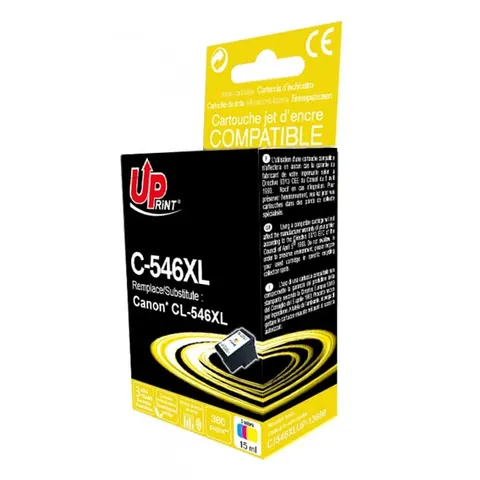 Tusz UPRINT zamiennik Canon CL-546XL - 15 ml, 360 stron