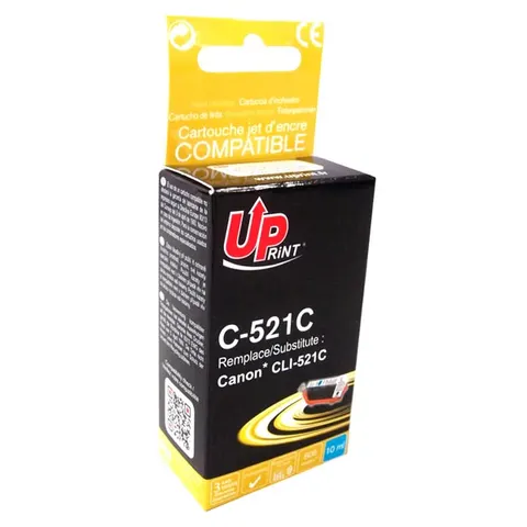 Tusz UPRINT zamiennik Canon CLI521C - cyan, 10 ml, 450 stron