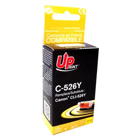 Tusz UPRINT zamiennik Canon CLI526Y - żółty, 10 ml