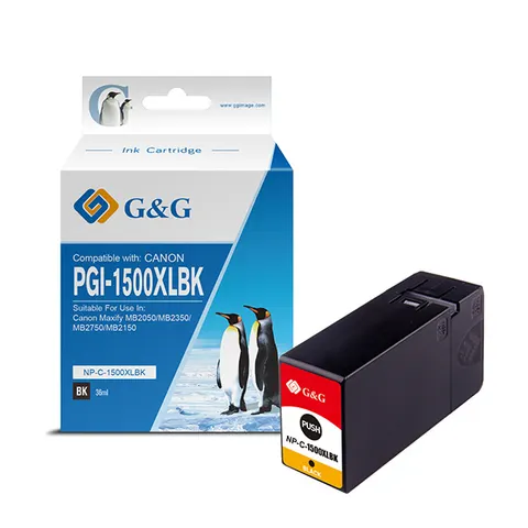 Tusz G&G zamiennik Canon PGI 1500XL - czarny