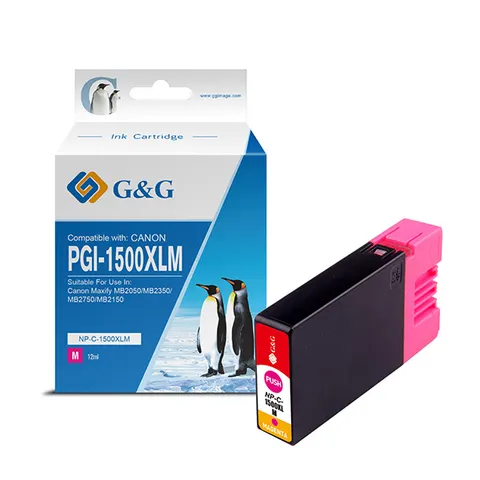 Tusz G&G zamiennik Canon PGI 1500XL - magenta