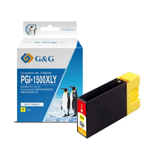 Tusz G&G zamiennik Canon PGI 1500XL - żółty