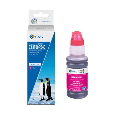 Tusz G&G zamiennik Epson C13T00R340 - magenta