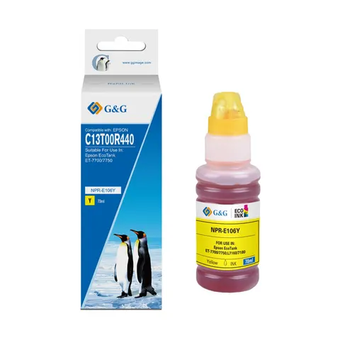Tusz G&G zamiennik Epson C13T00R440 - żółty