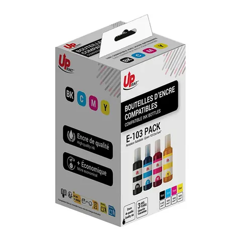 Tusz UPRINT zamiennik Epson C13T00S64A - CMYK