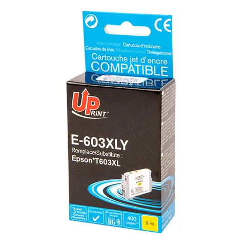 Tusz UPRINT zamiennik Epson C13T03A44010 - żółty, 9 ml