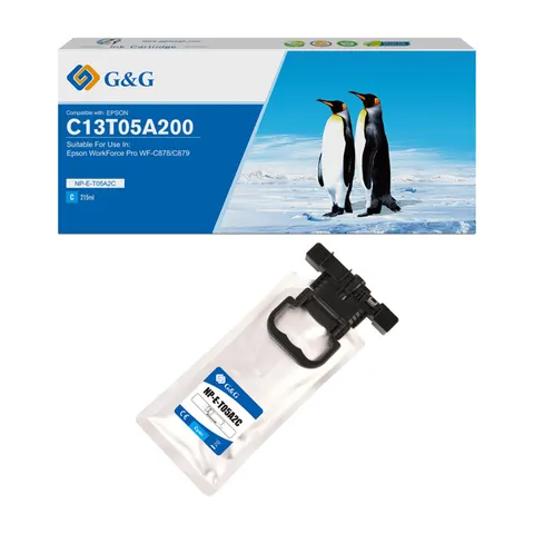 Tusz G&G zamiennik Epson C13T05A200 - cyan, 20000 stron