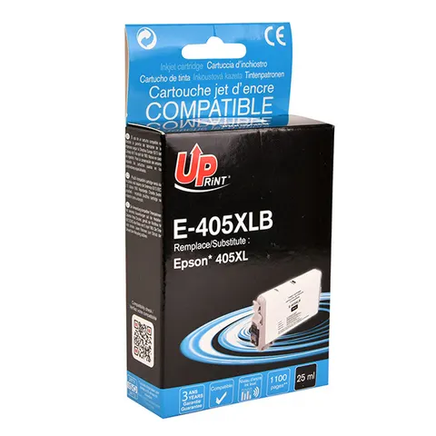 Tusz UPRINT zamiennik Epson C13T05H14010 - czarny, 25 ml, 1100 stron