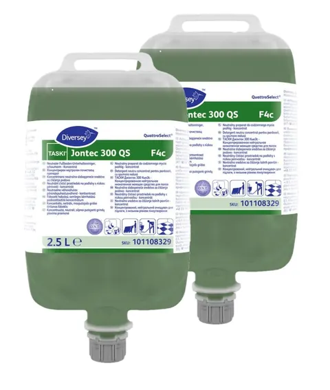 Jontec 300 QS Doskonały Preparat Do Mycia Podłóg Wodoodpornych 2x2,5l - TASKI