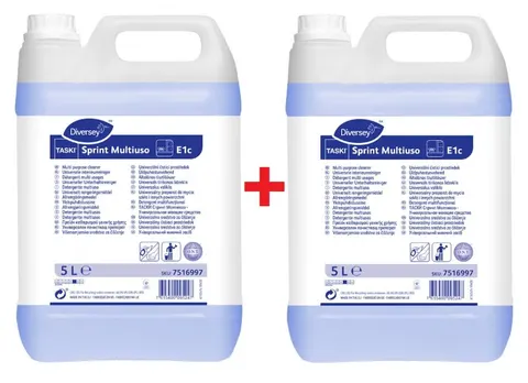 Sprint Multiuso Plus 2x5l Profesjonalny Preparat Do Mycia Szkła - TASKI
