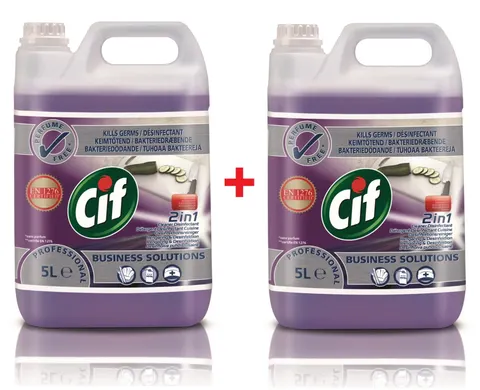 Cif 2in1 Cleaner Disinfectant 2x5l KONCENTRAT - DIVERSEY