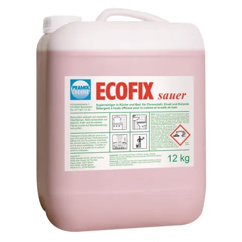 Ecofix Sauer 12 Kg Mleczko Myjąco Polerujące - PRAMOL