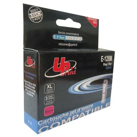 Tusz UPRINT zamiennik Epson C13T12834011 - magenta, 10 ml, 165 stron